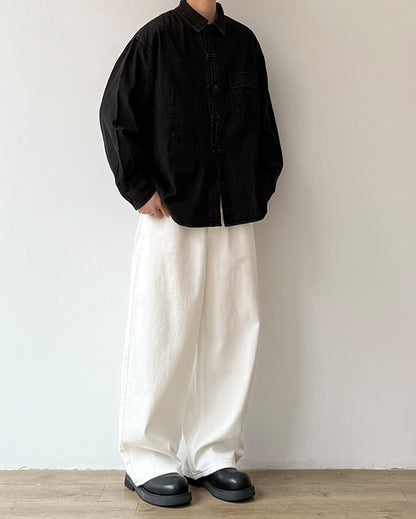 Unisex Retro Casual Straight Pants N0610