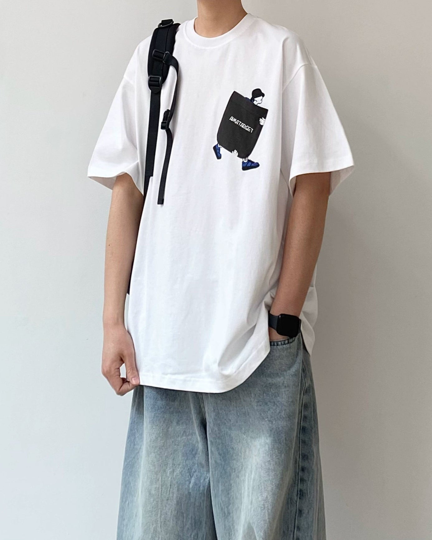 Pop Art Illustration Design T-Shirt N0802