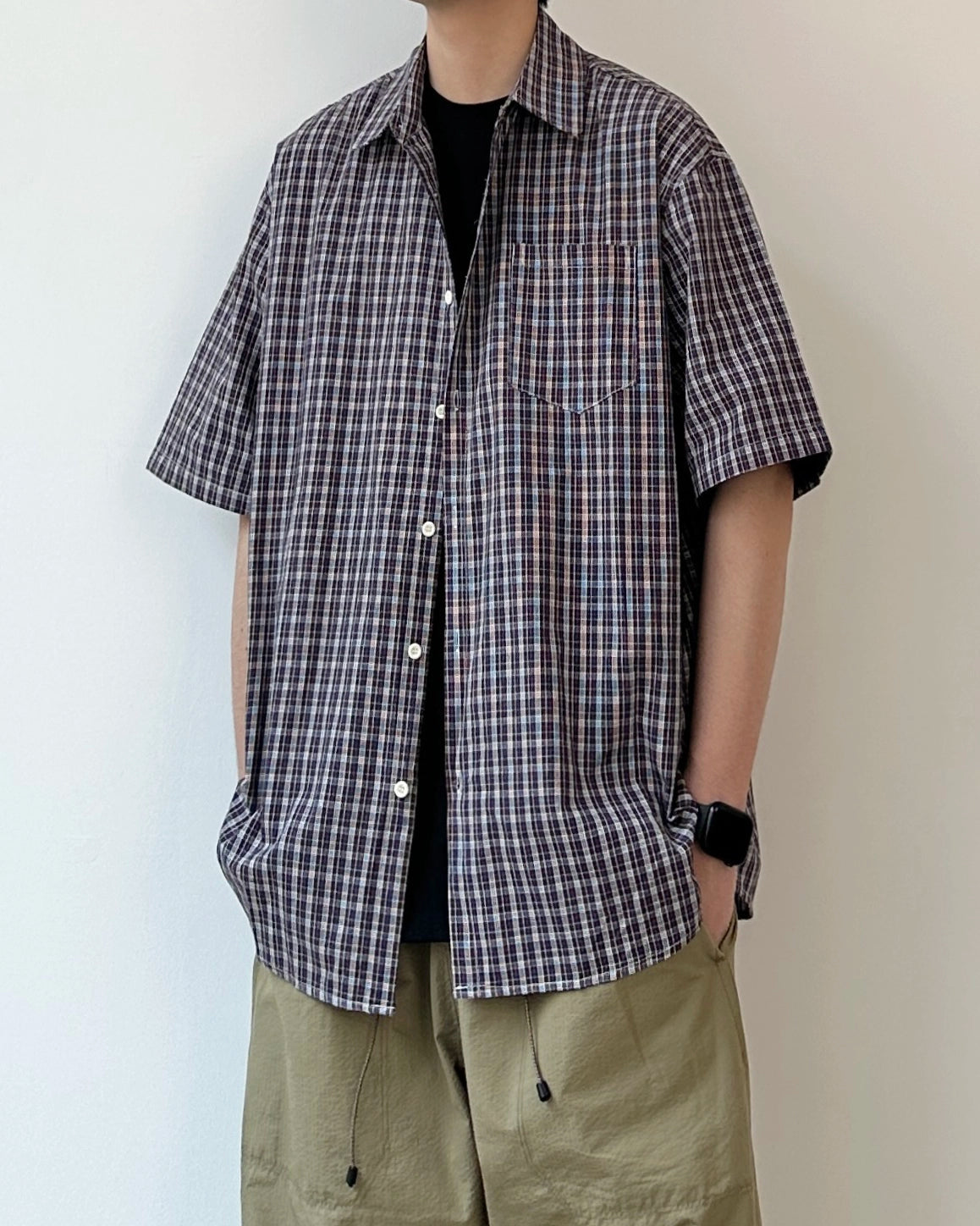 Retro Plaid Couple Shirts N0808