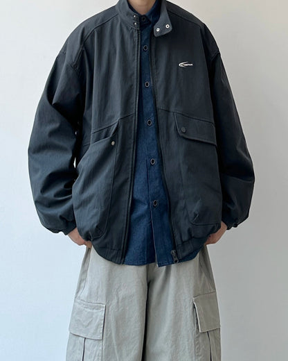 Volume Silhouette Zip Up Jacket N0916