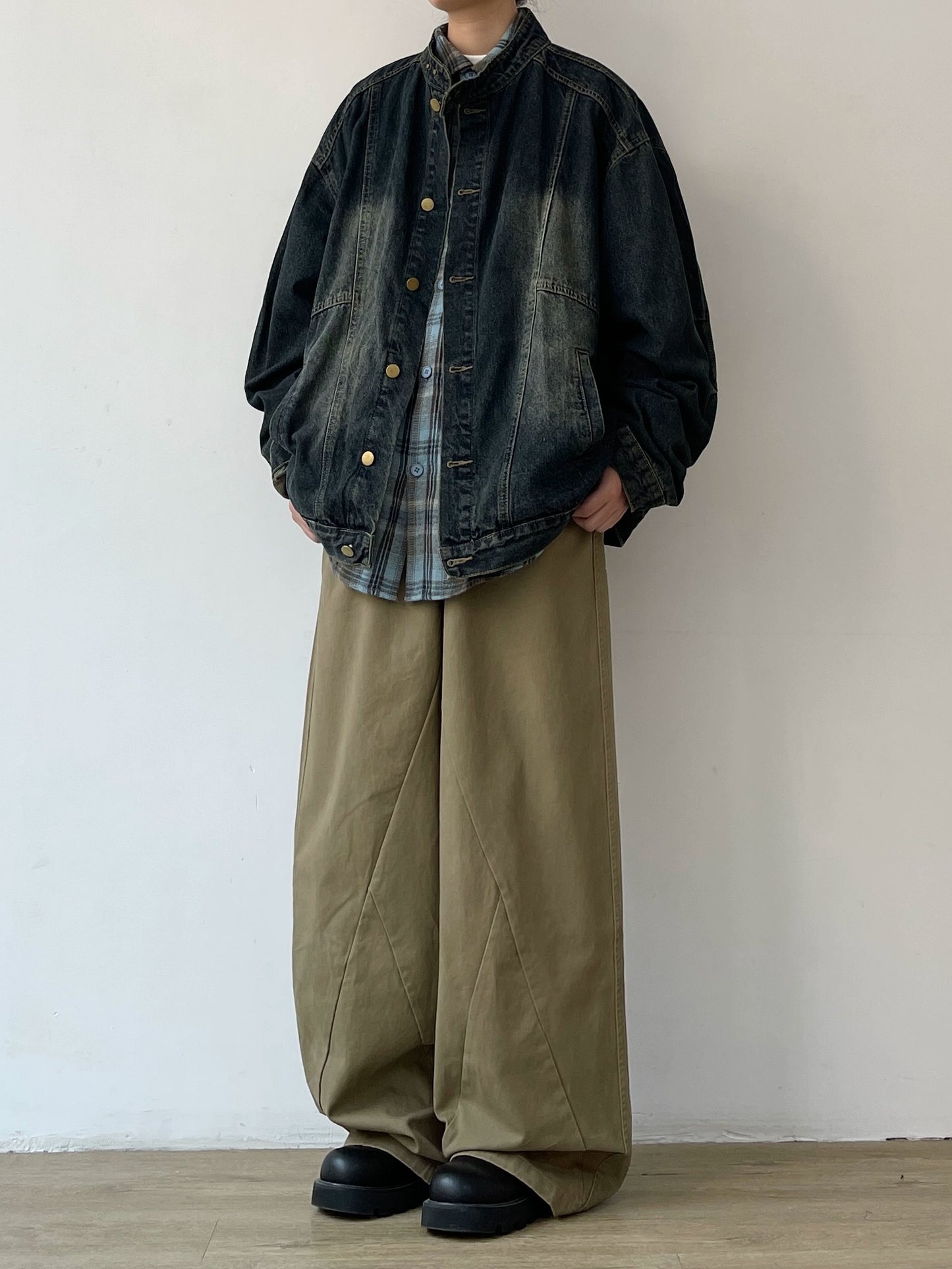 Oversized Wide Pants N0627
