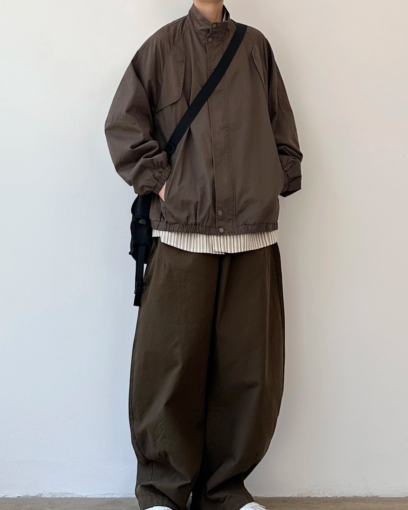 Retro Casual Workwear Jacket N0886