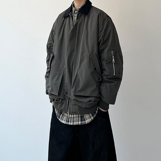 Minimal Utility Short Jacket N1016