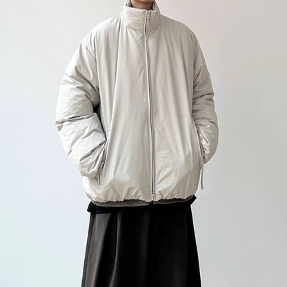 Volume Silhouette Stand Collar Jacket N0973