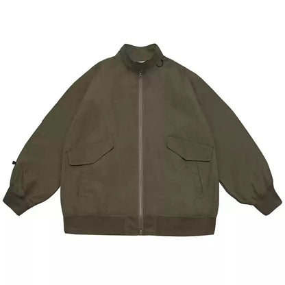 【OUTLET/即納】Stand-up Collar MA-1 Jacket N0409