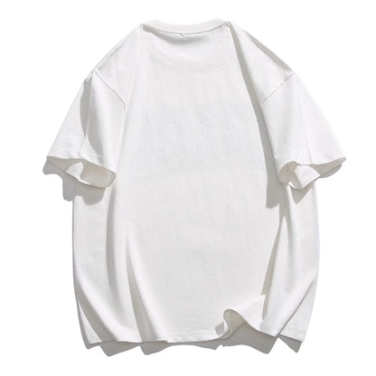 Graphic Print Smooth Fabric Half Sleeve T-Shirt N1093