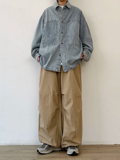 Volume Silhouette Wide Pants N0642