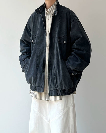 Retro Casual Work Jacket N0876