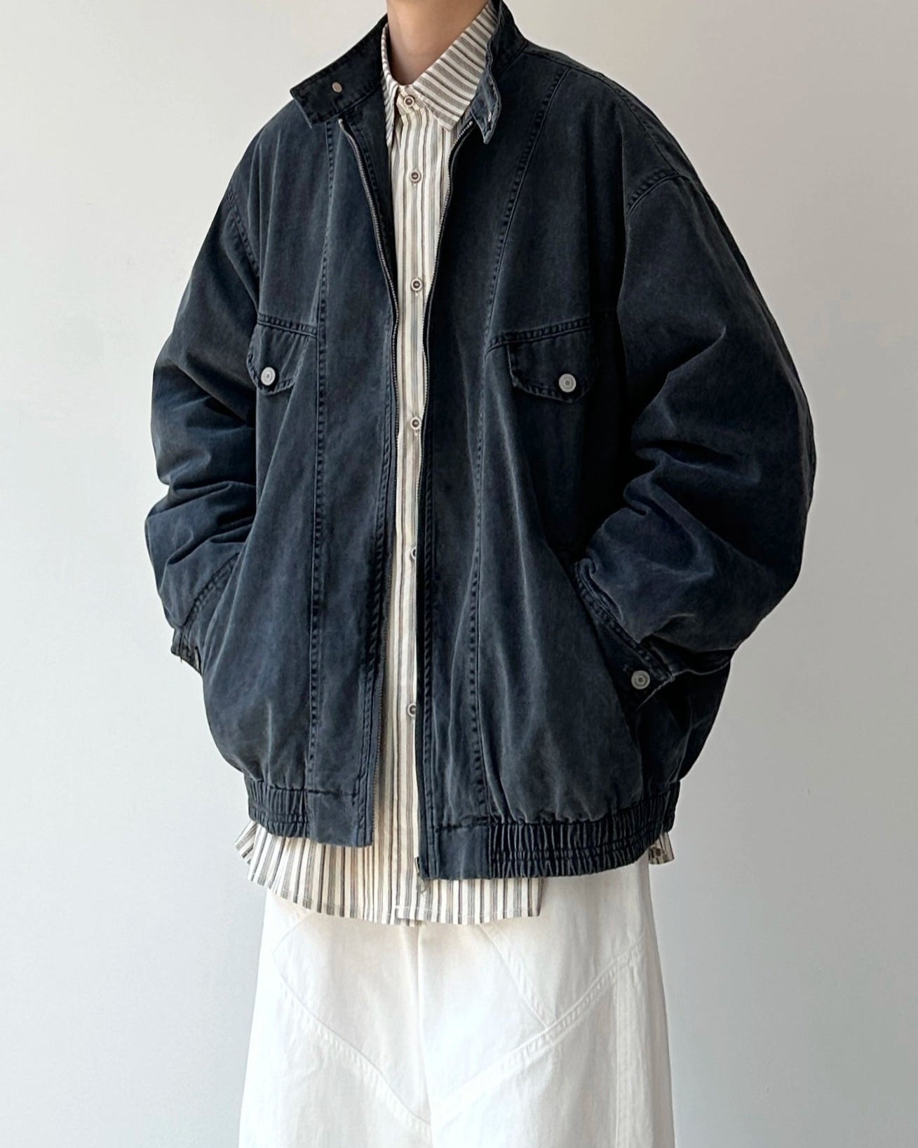 Retro Casual Work Jacket N0876