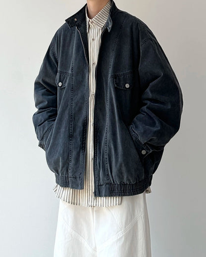 Retro Casual Work Jacket N0876