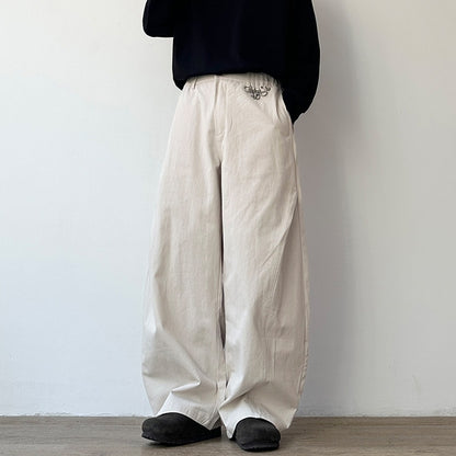 Balloon Silhouette Wide Pants N1074