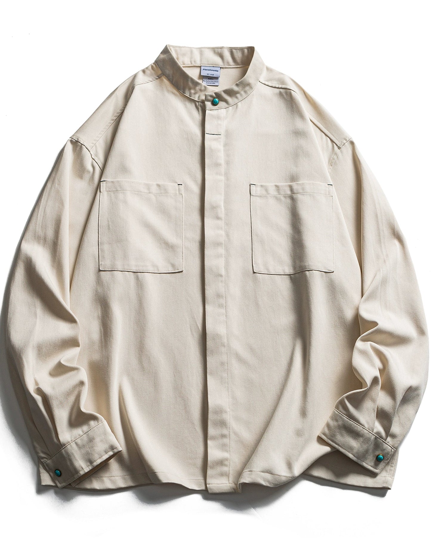 Natural Mode Stand Collar Shirt N0935