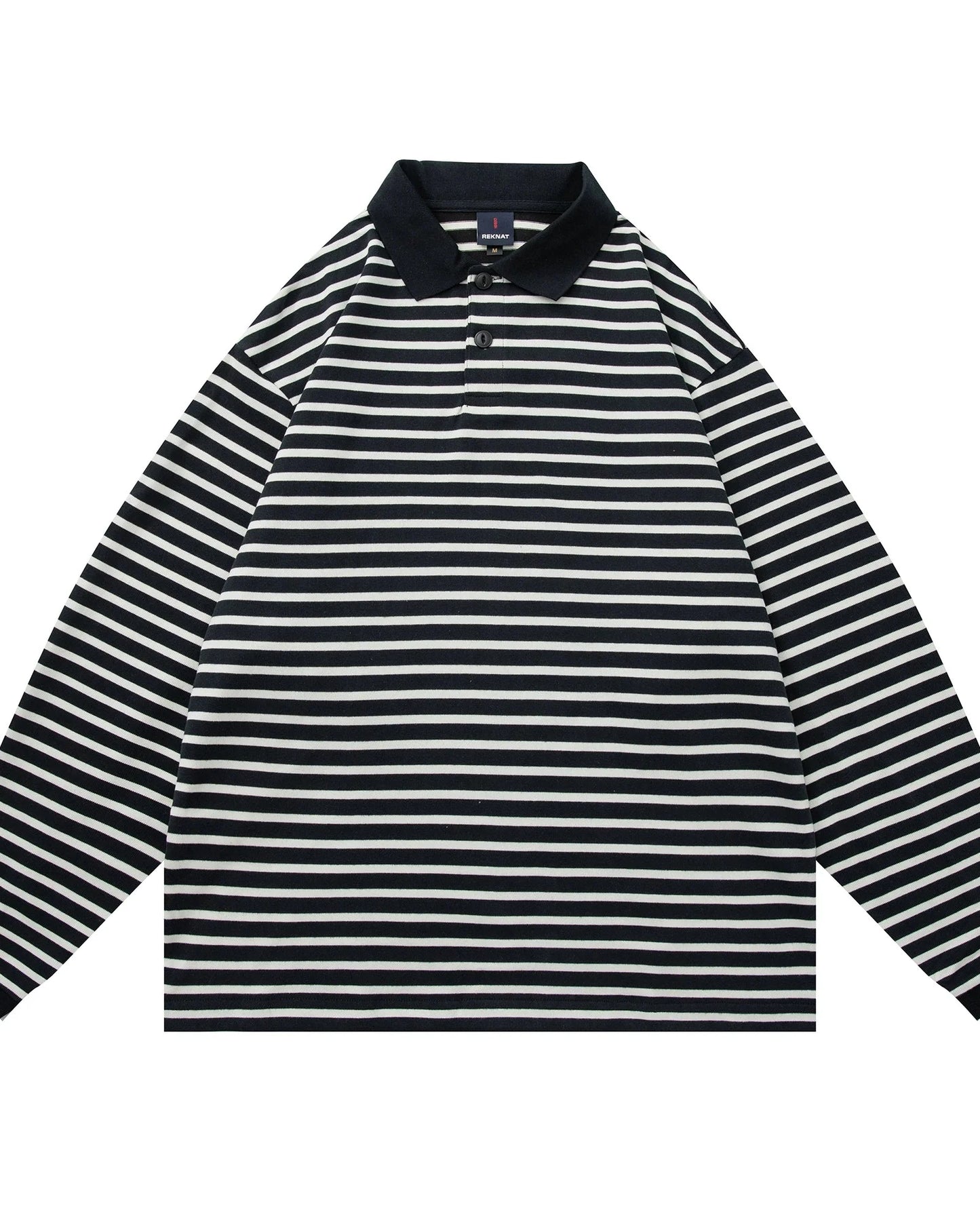 【OUTLET/即納】Border Loose Long Sleeve Shirt N0939