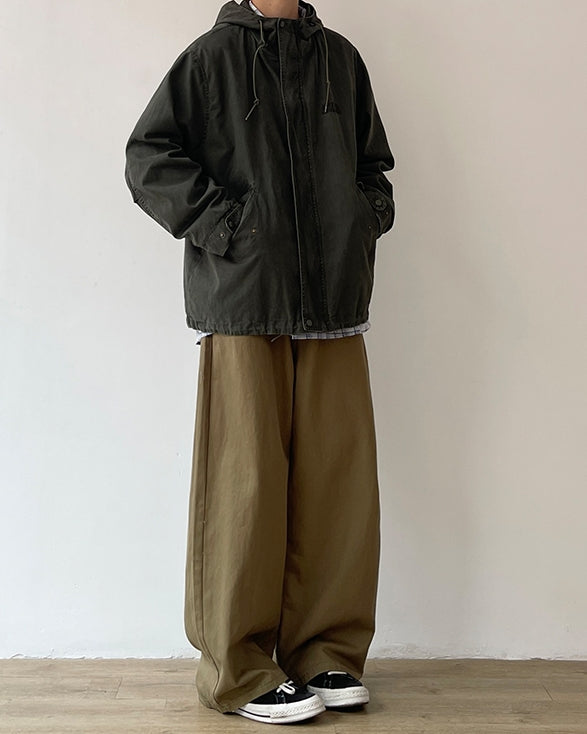 Unisex Retro Casual Straight Pants N0610