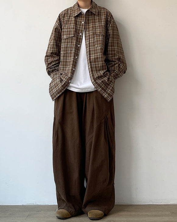 Classic Check Work Shirt N0673