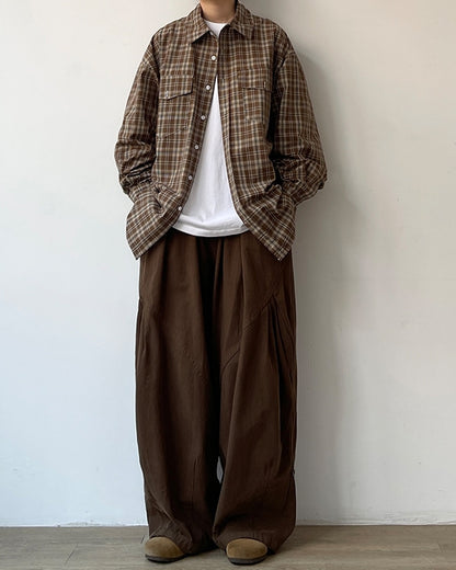 Classic Check Work Shirt N0673