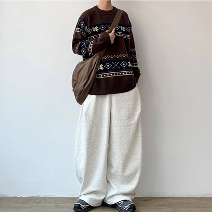 Nordic Line Knit Sweater N0982