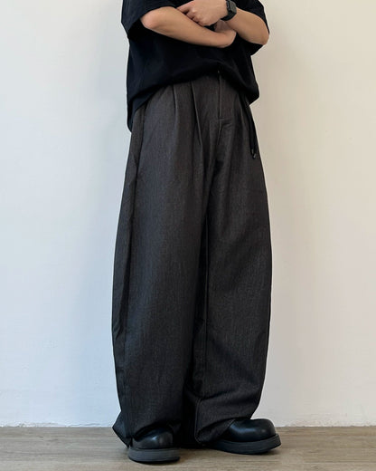 Retro Wide-Leg Casual Pants N0885