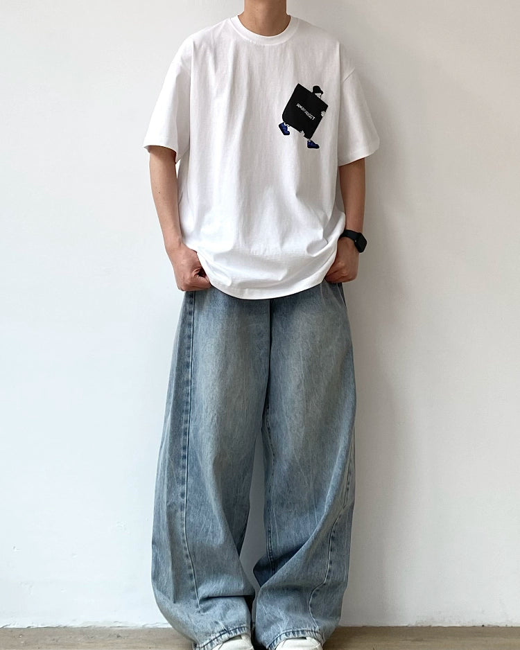 Pop Art Illustration Design T-Shirt N0802