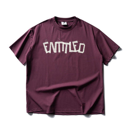 Graphic Print Crew Neck Short Sleeve T-Shirt N1083
