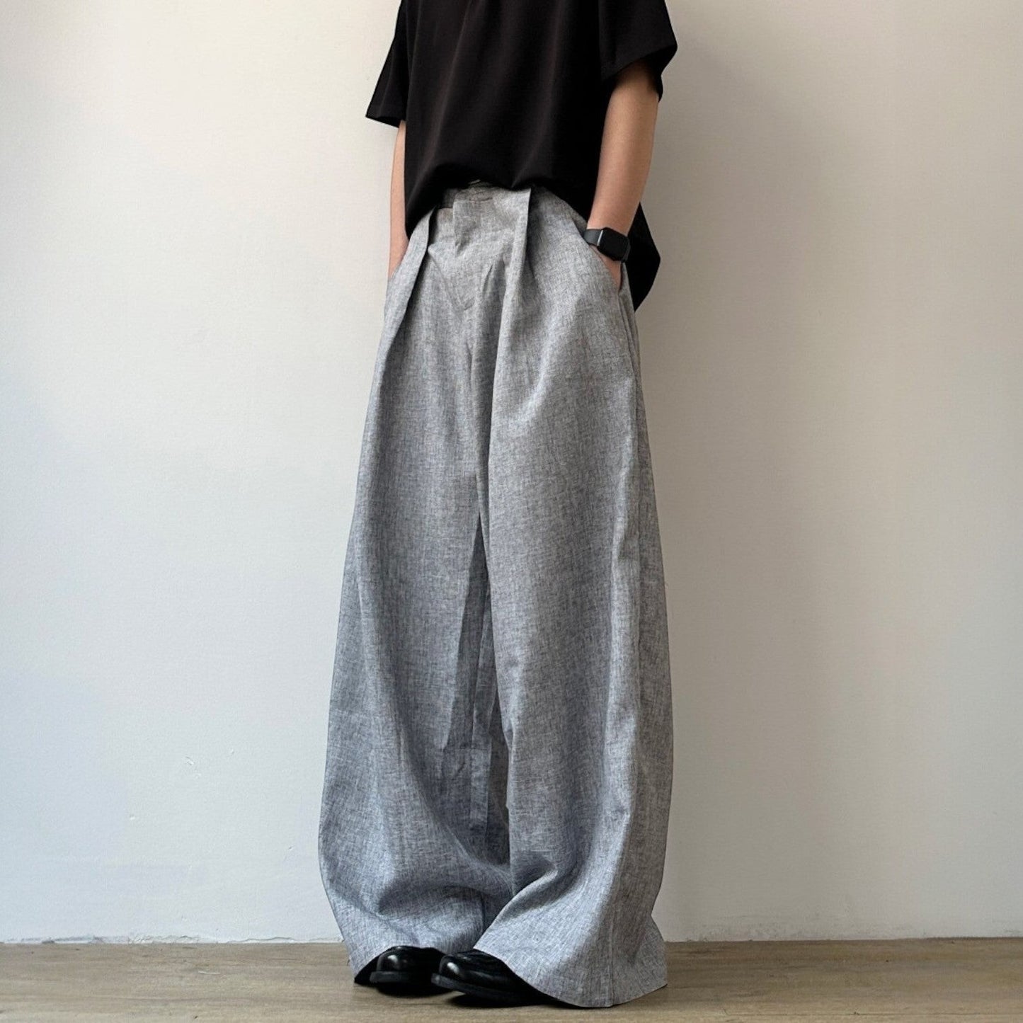 High Waist Wide Pants N1081