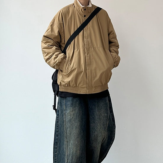 Relaxed Silhouette Stand Jacket N0960