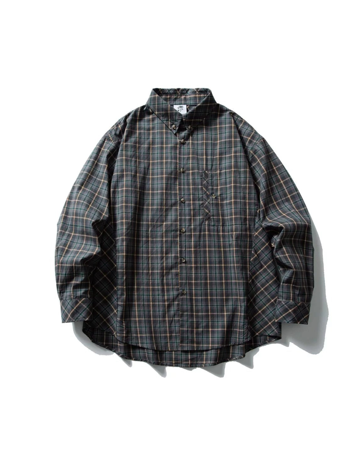 Vintage Plaid Shirt Jacket N0848