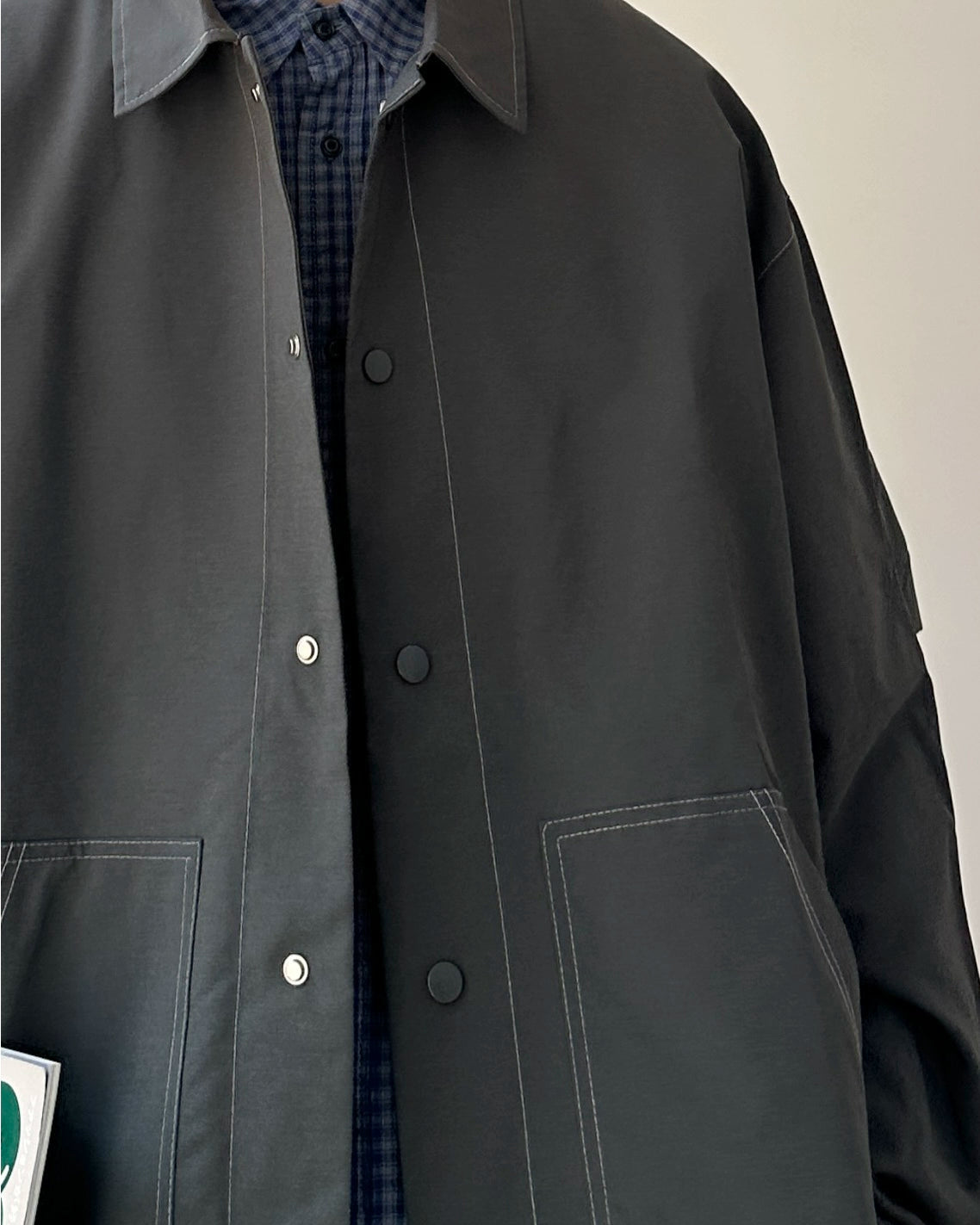 Oversize Silhouette Jacket N0911