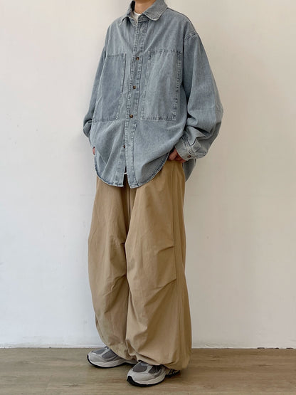 Volume Silhouette Wide Pants N0642