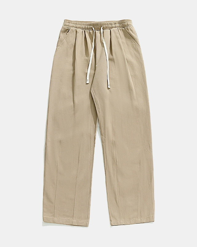 Hem Line Wide Pants N0691