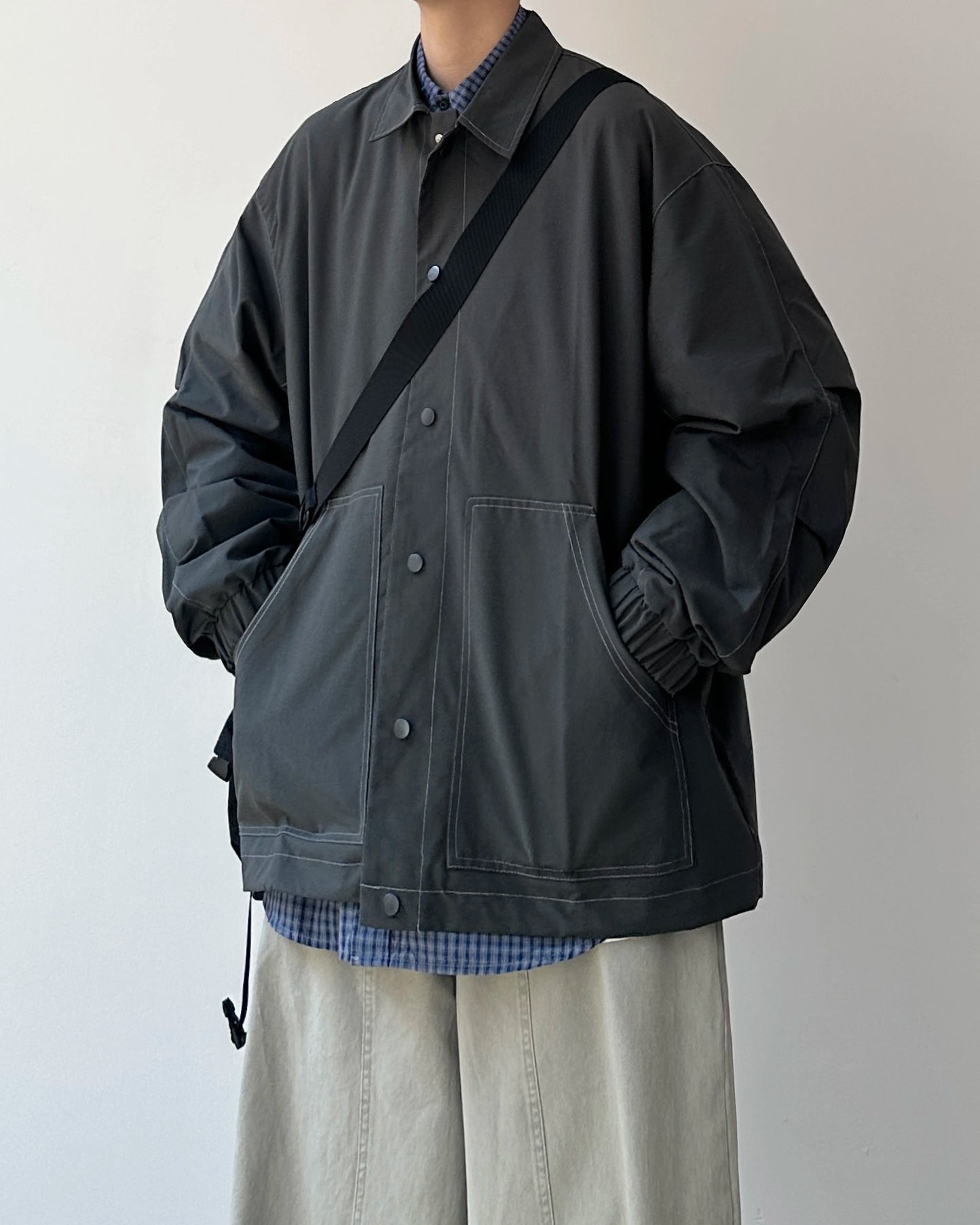 Oversize Silhouette Jacket N0911