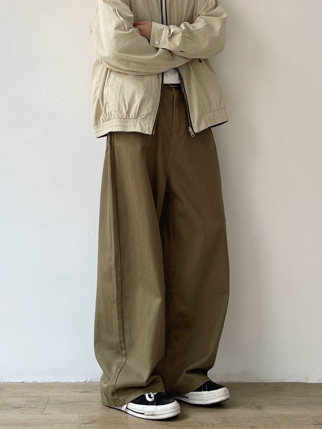 Unisex Retro Casual Straight Pants N0610