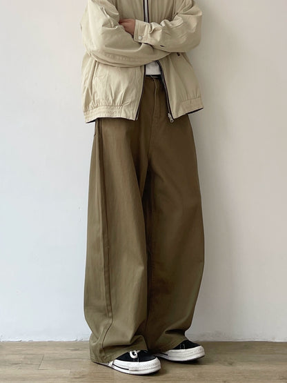 Unisex Retro Casual Straight Pants N0610
