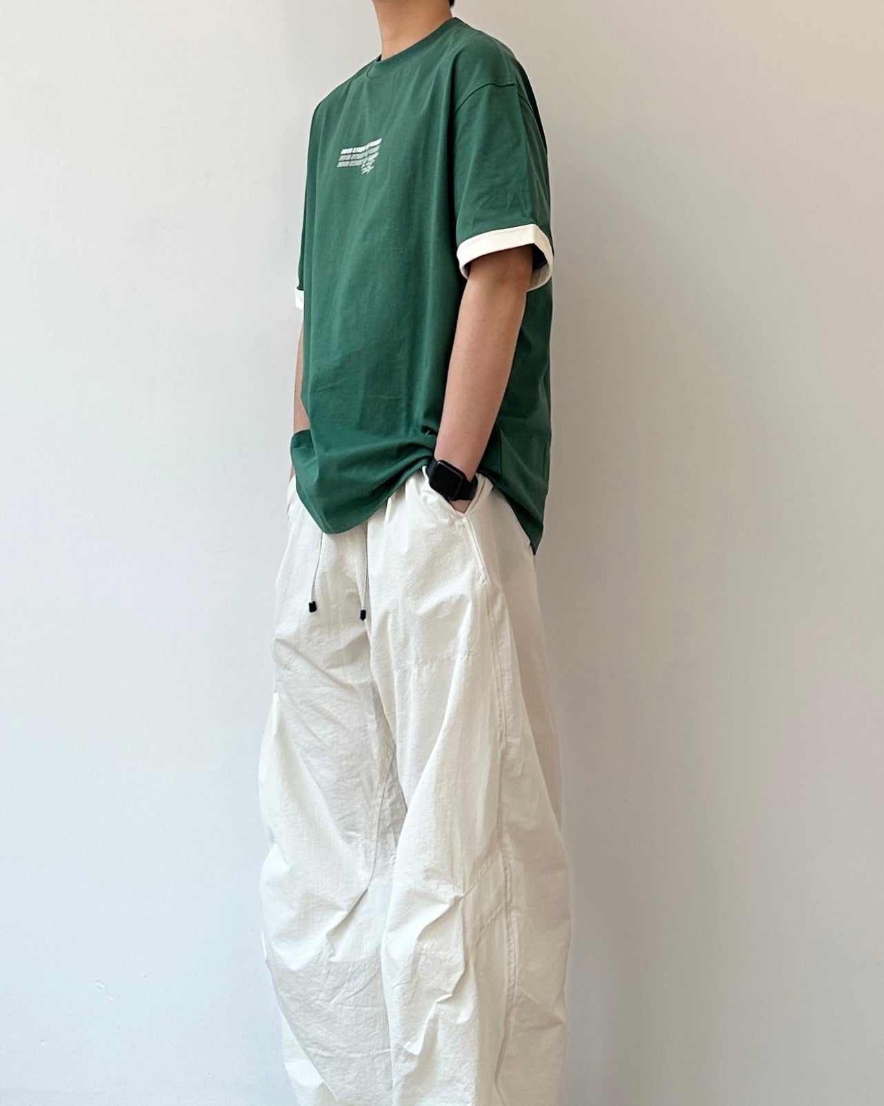 Character Print Short Sleeve T-shirt N0786