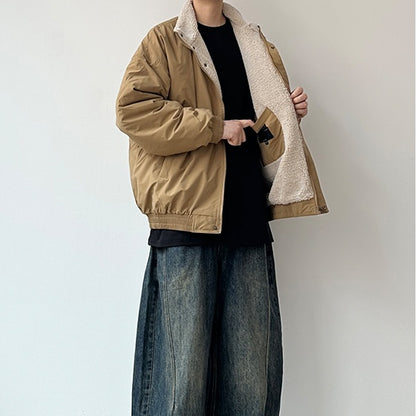 Relaxed Silhouette Stand Jacket N0960