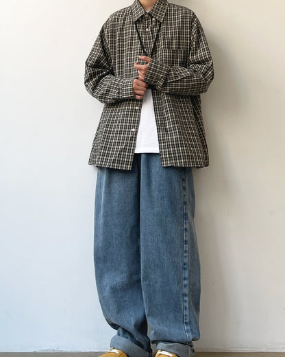 Classic Grid Regular Shirt N0670