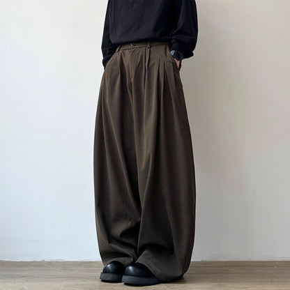 Volume Tuck Wide Cargo Pants N0958