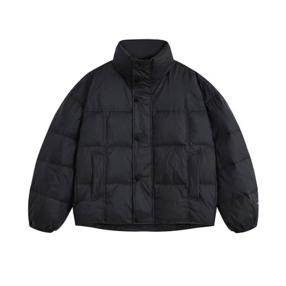 Volume Short Stand Collar Down Jacket N0959
