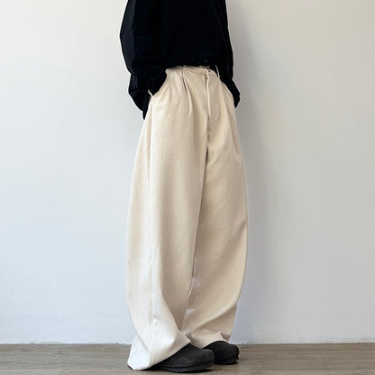 Volume Silhouette Tuck Wide Pants N1007
