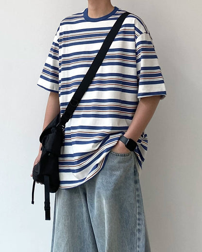 Clean Border Color Block T-Shirt N0800