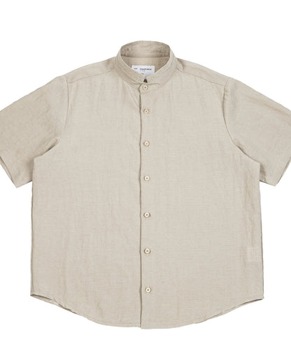 Retro Chinese Stand-Up Collar Shirt N0830