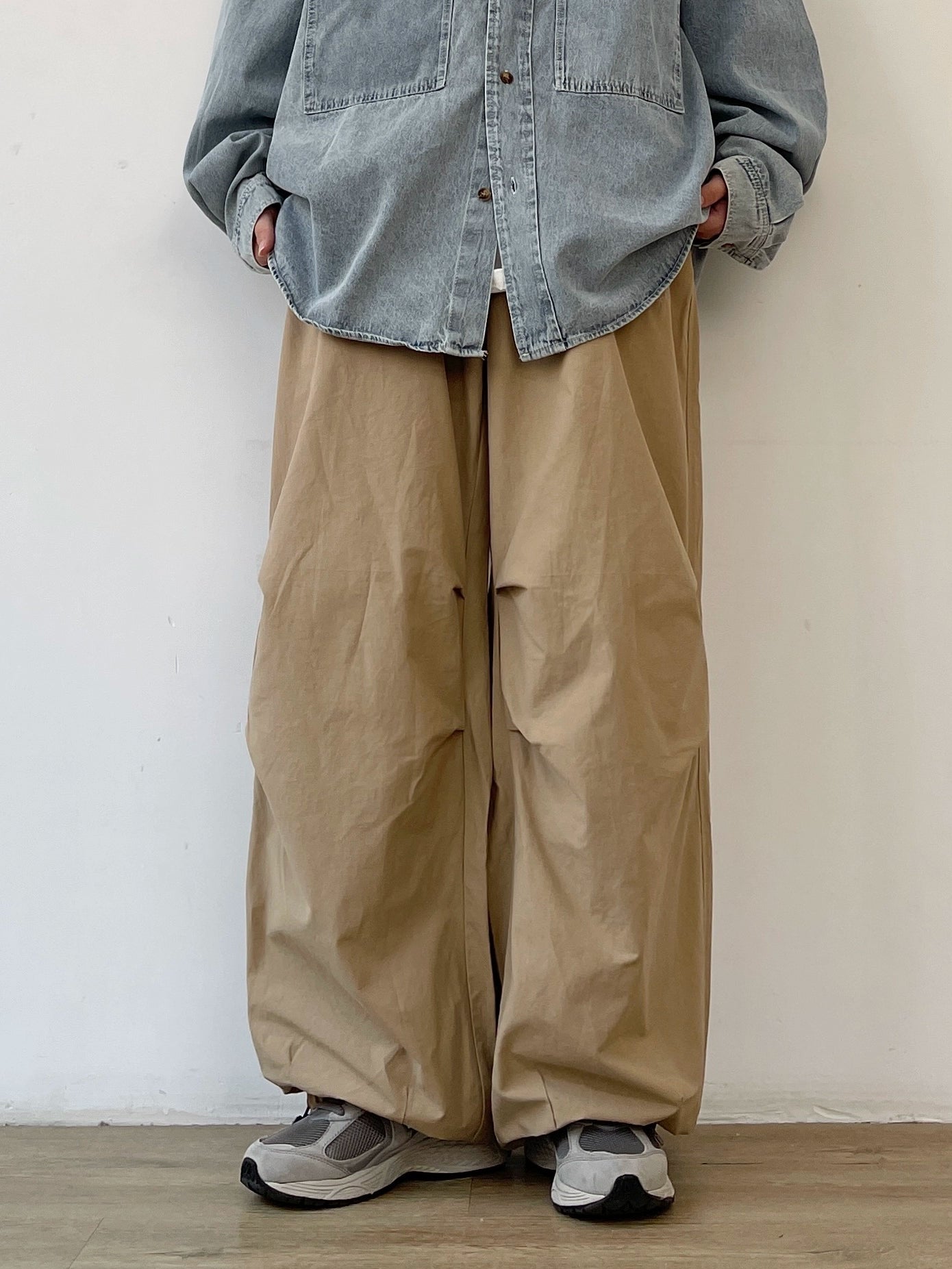 Volume Silhouette Wide Pants N0642