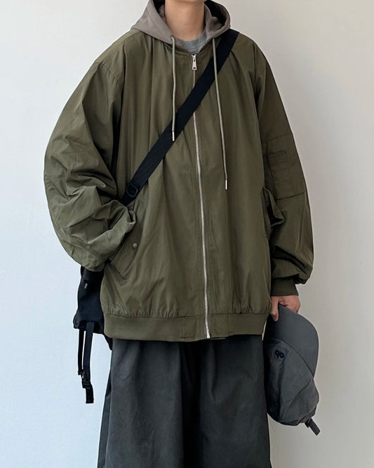 Military Loose Hoodie Jacket N0922