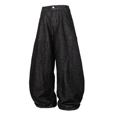 Volume Curve Wide Pants N1014