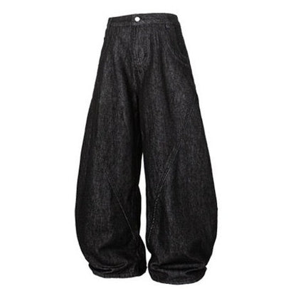 Volume Curve Wide Pants N1014