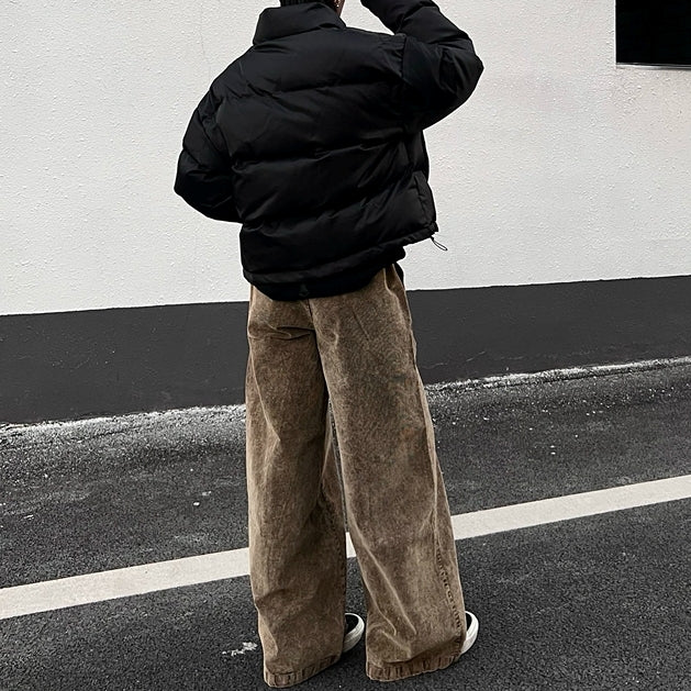 Straight Form Wide Pants N1012