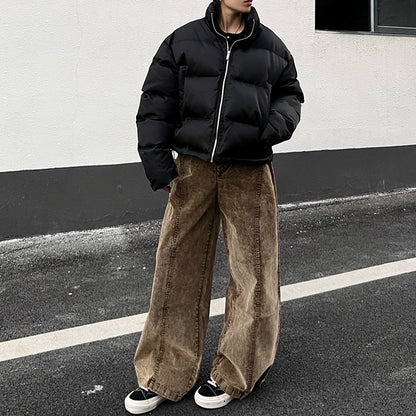 Straight Form Wide Pants N1012