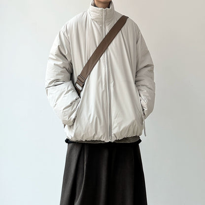 Volume Silhouette Stand Collar Jacket N0973