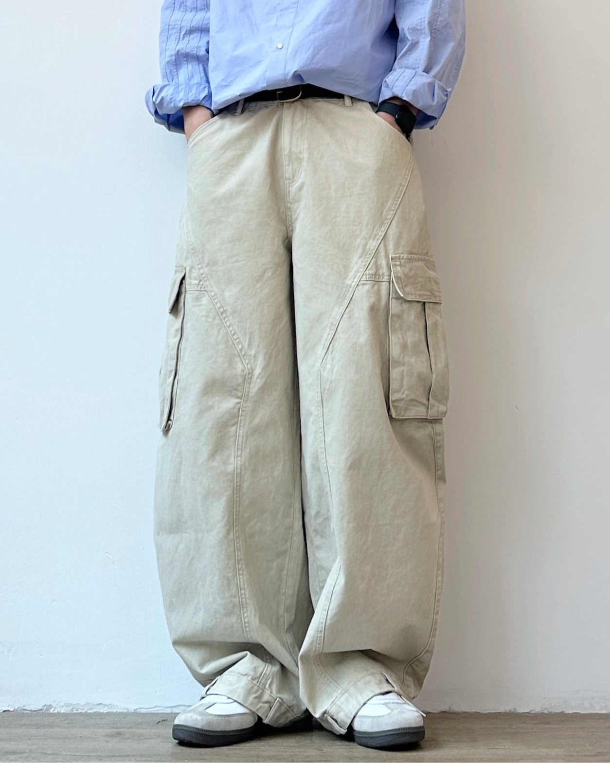 Loose Volume Cargo Detail Pants N0861