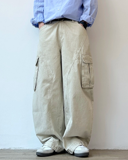 Loose Volume Cargo Detail Pants N0861